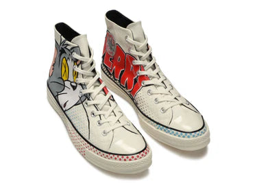 Tenis Zapatillas Converse Chuck Taylor 70 TOM & JERRY Blanca