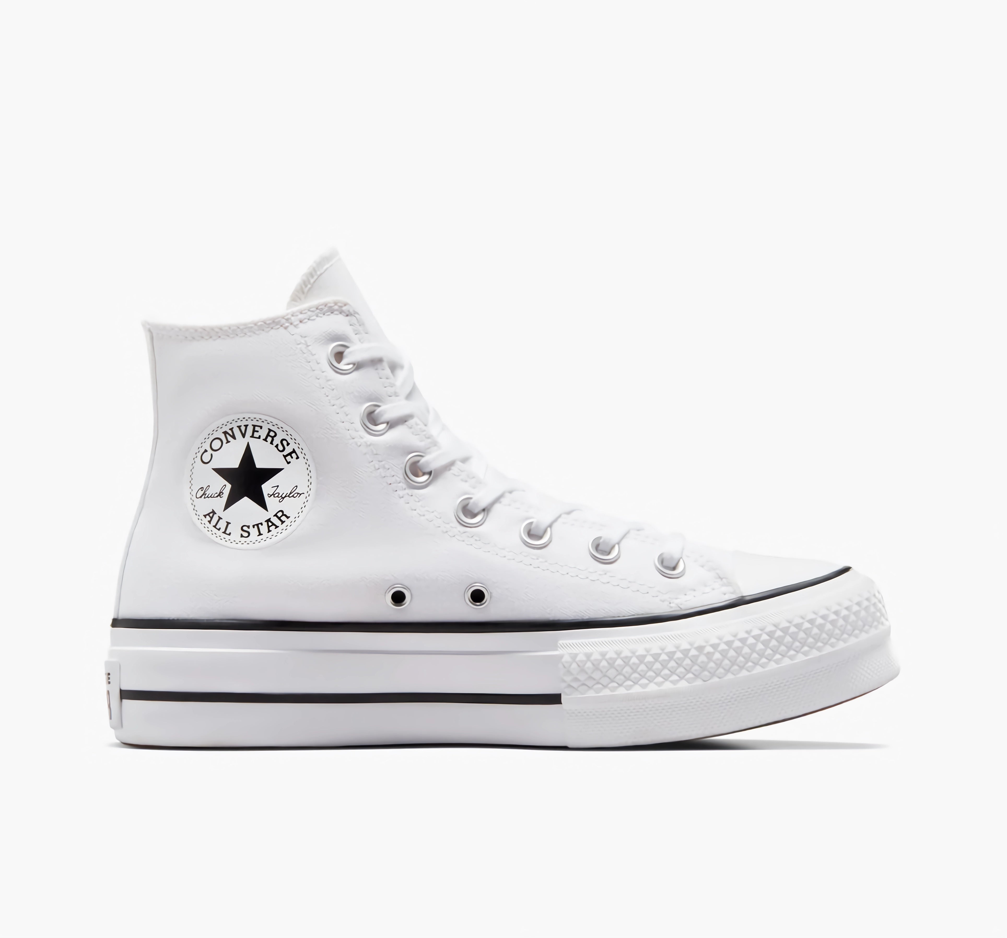 Converse Bota Plataforma Color Blanco