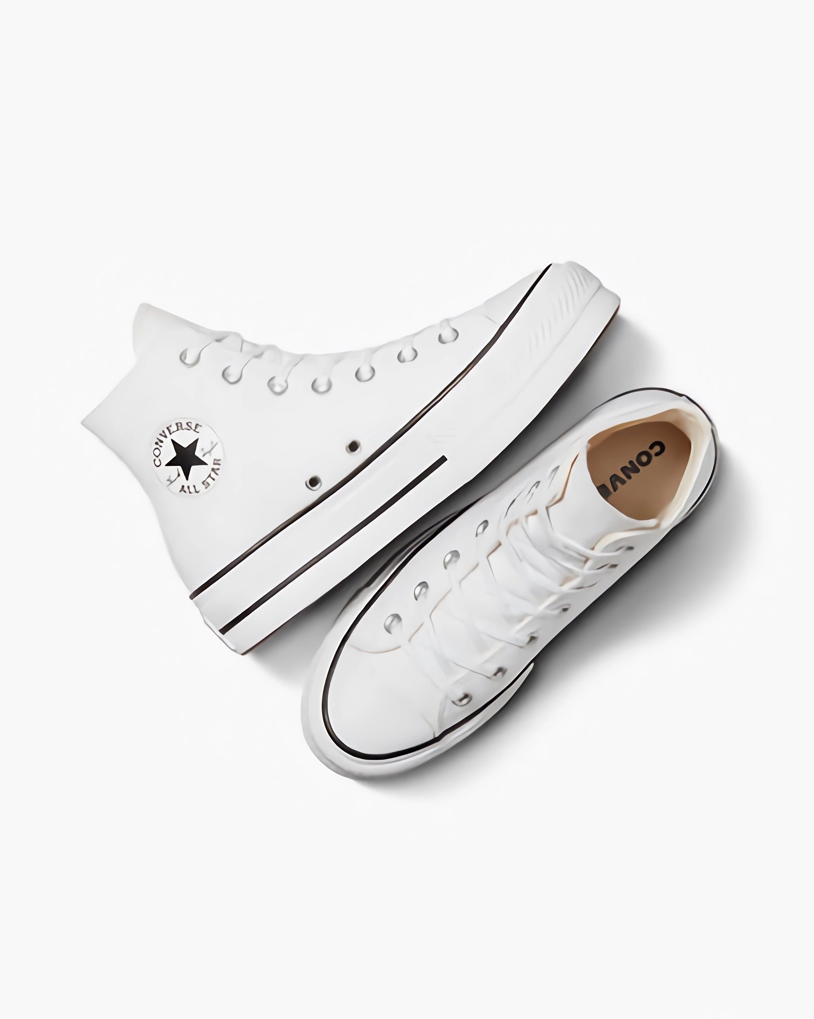 Converse Bota Plataforma Color Blanco