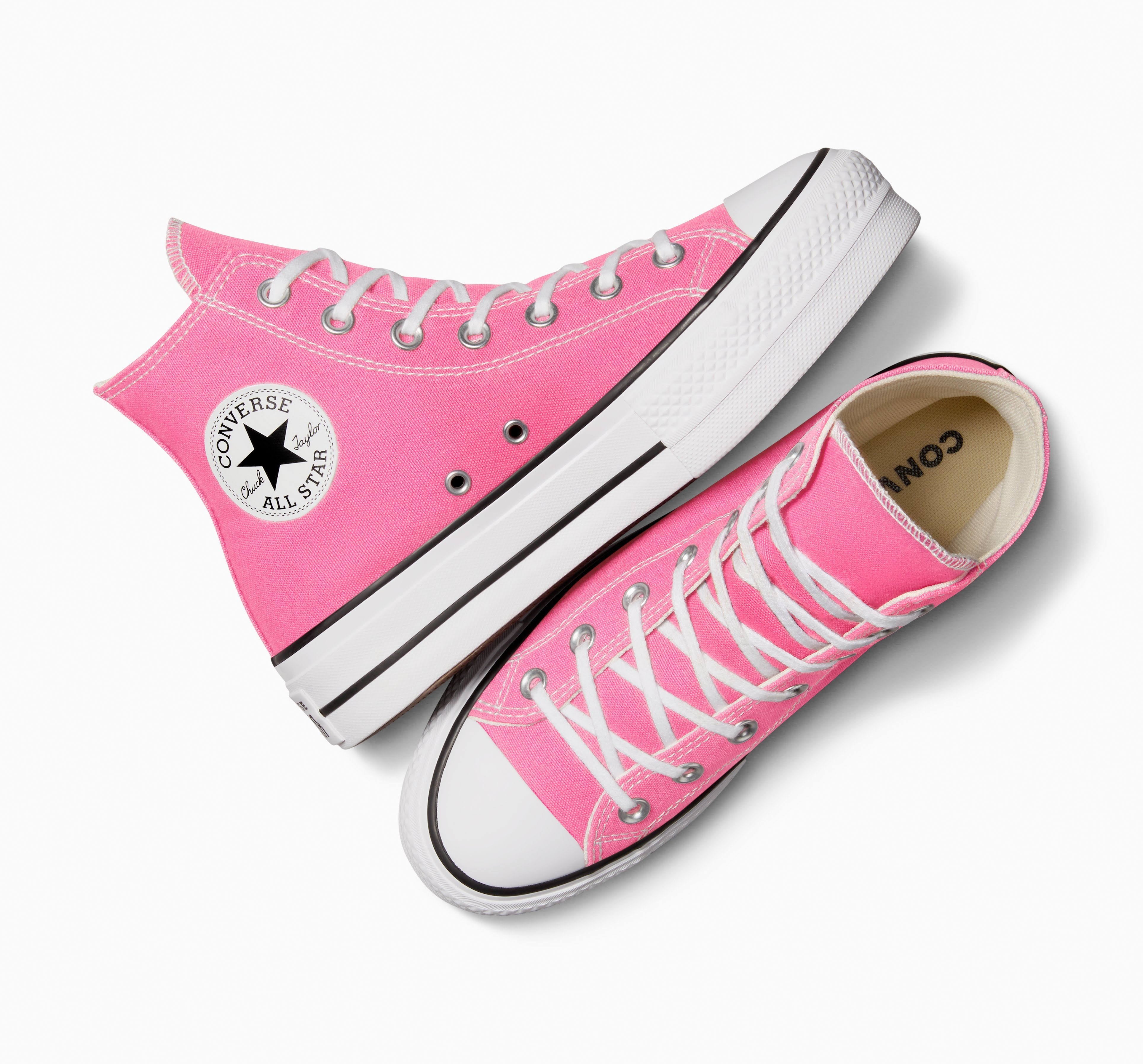 Botin Plataforma Chuck Taylor All Star Rosado