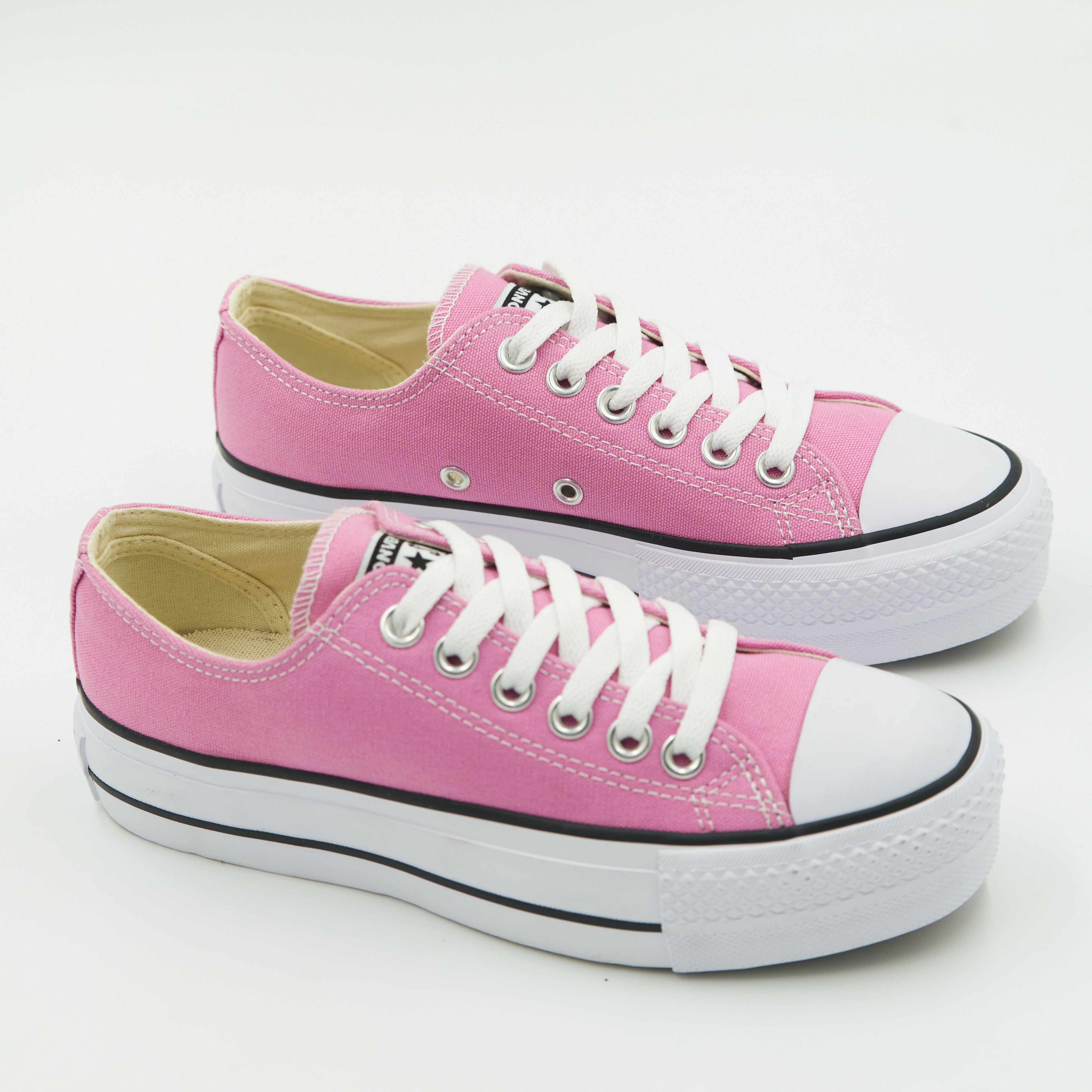 Converse Plataforma Altas Rosadas