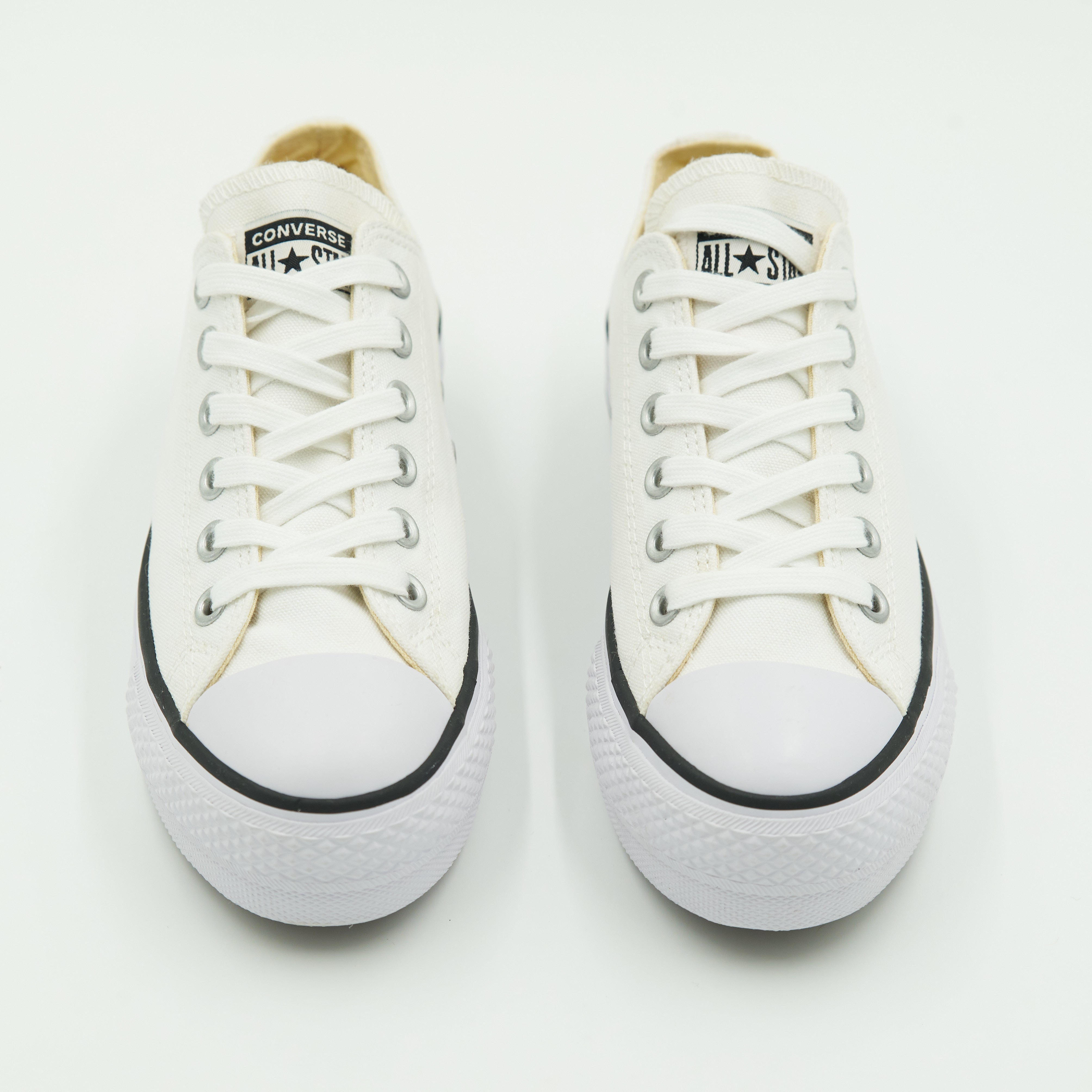 Converse All Star Plataforma Color Blanco