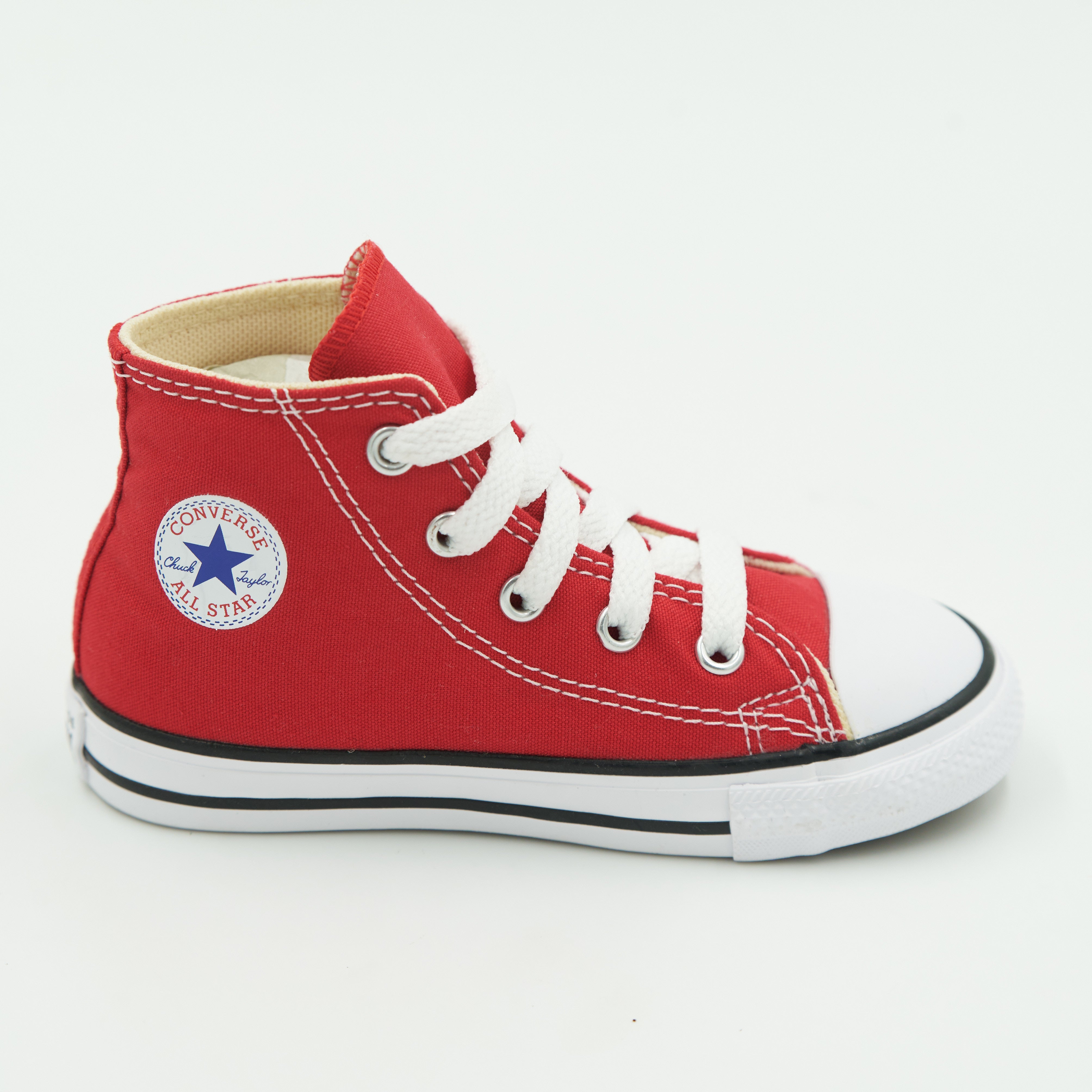 Converse Botas Chuck Taylor All Star Infantes Rojo