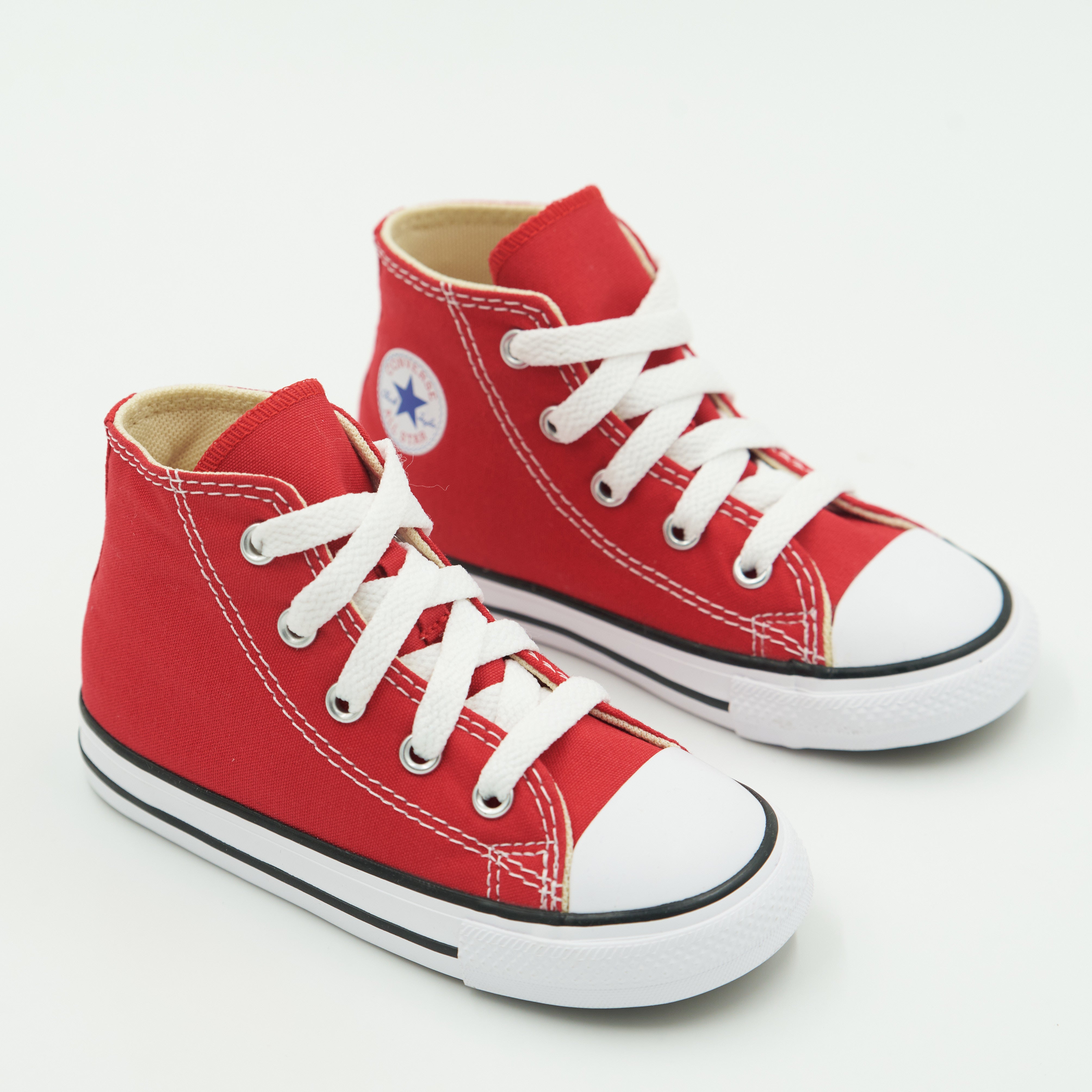 Converse Botas Chuck Taylor All Star Infantes Rojo