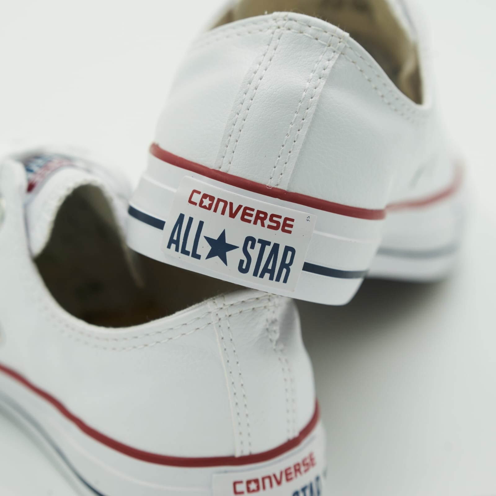 Converse Chuck Taylor All Star Cuero Unisex-Blanco