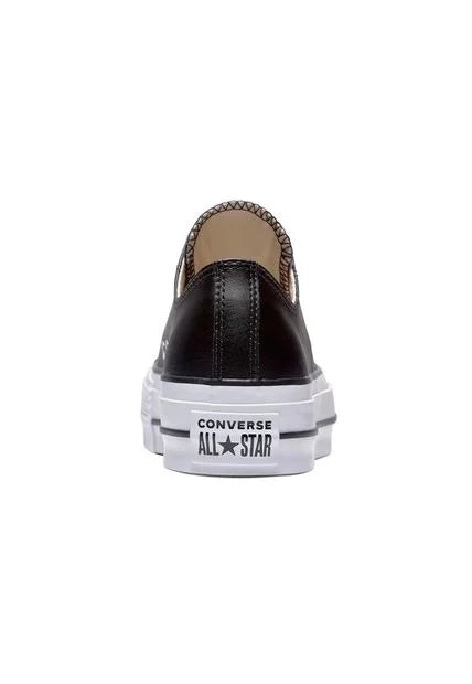 Productos Tenis Converse Chuck Taylor AllStar LiftClean Cuero-Blanco